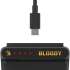 Мышь A4TECH Bloody R72 Ultra Duo, игровая, оптическая, беспроводная, USB, черный и рисунок [r72 ultra duo renegademidnight]